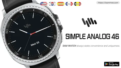 SamWatch Simple Analog 46 일시 무료